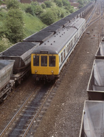 Class 108 DMU at Knottingley