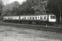 Class 108 DMU at Horbury Station Junction