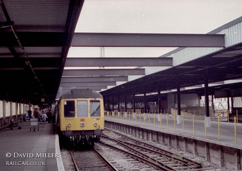 Class 108 DMU at Heysham Port