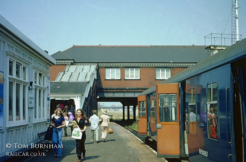 Class 108 DMU at Blackpool South