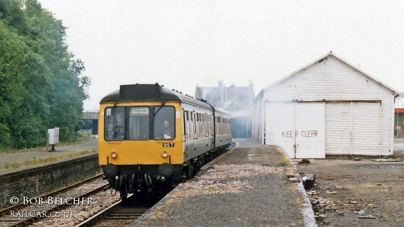 Class 108 DMU at Barnstaple