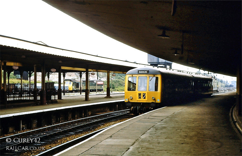 Class 108 DMU at Carnforth