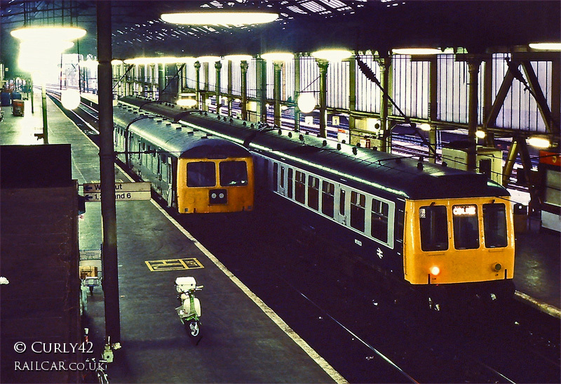 Class 108 DMU at Preston