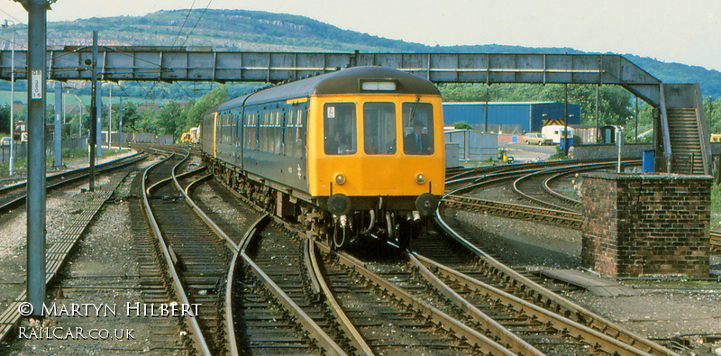 Class 108 DMU at Carnforth