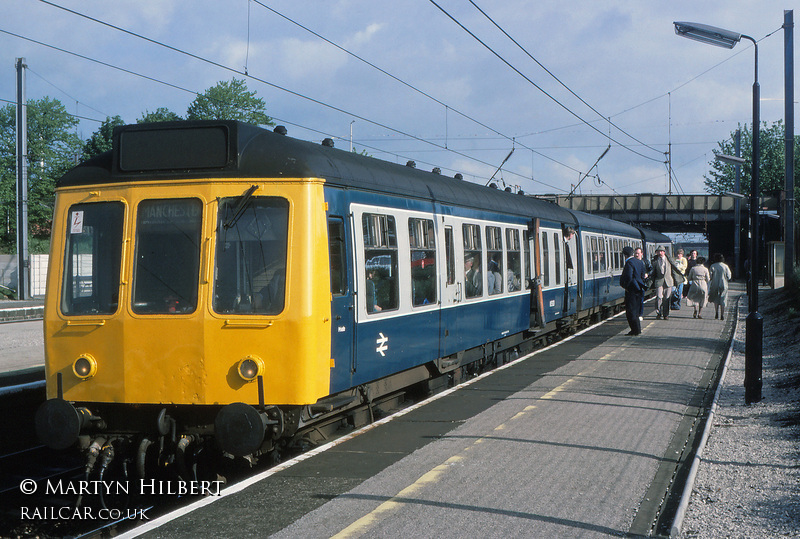 Class 108 DMU at Leyland