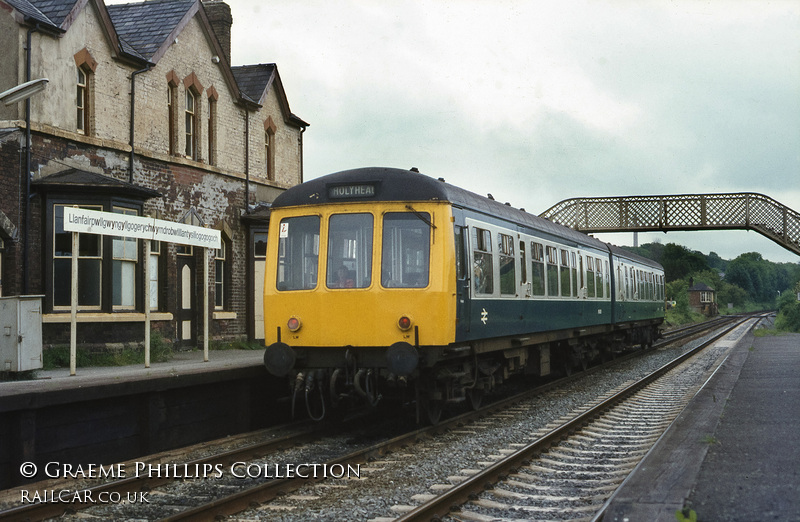 Class 108 DMU at Llanfair