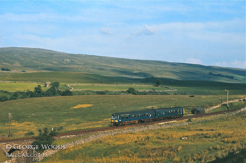 Class 108 DMU at Ais Gill