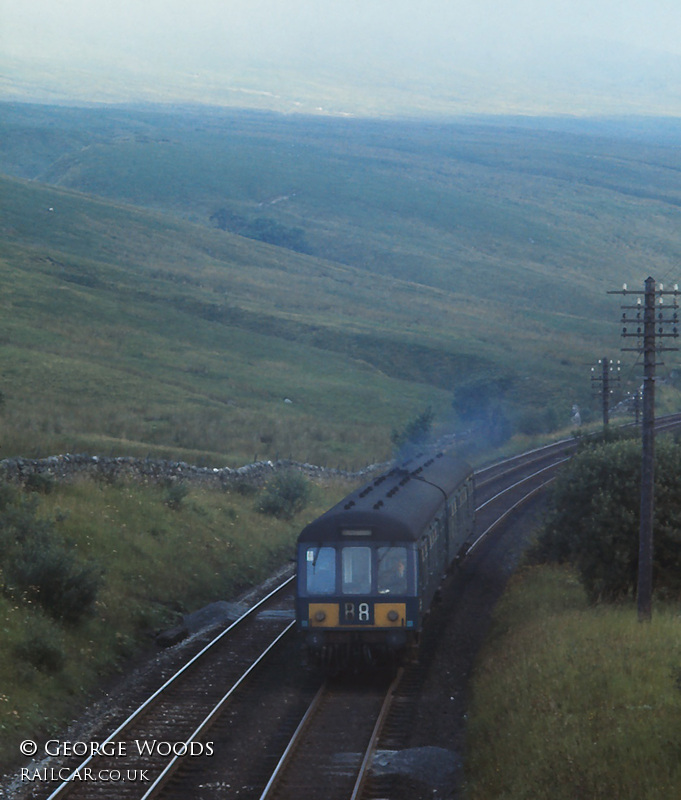 Class 108 DMU at Ais Gill