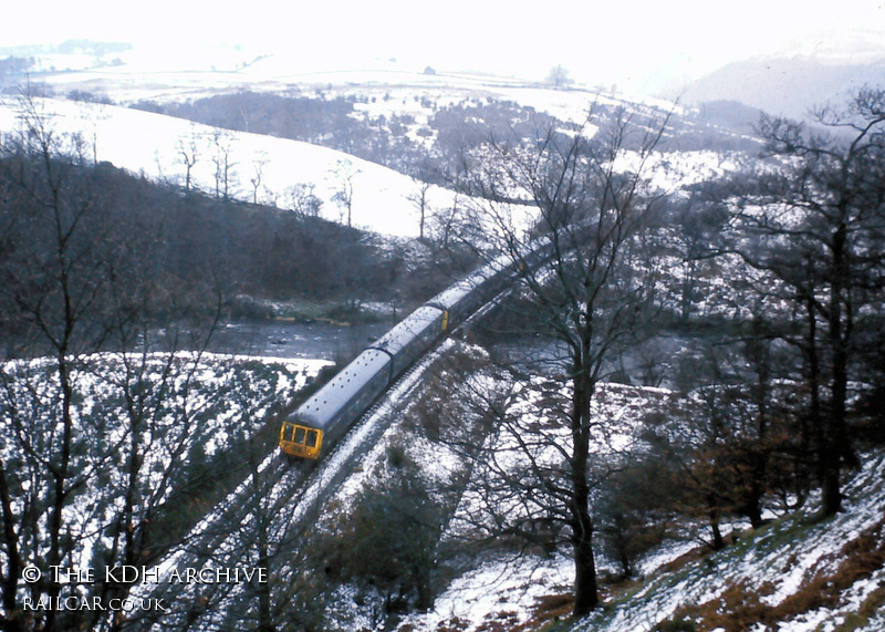 Class 108 DMU at Threlkeld