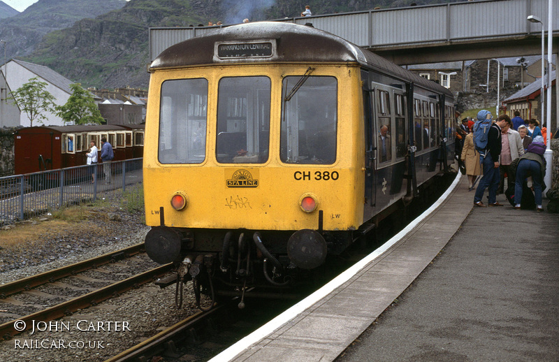 Class 108 DMU at Blaenau Ffestiniog