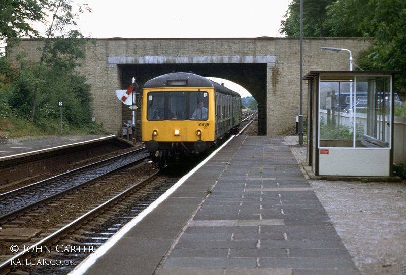 Class 108 DMU at Church Stretton