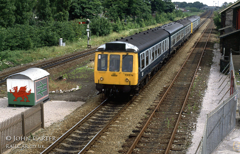 Class 108 DMU at Prestatyn