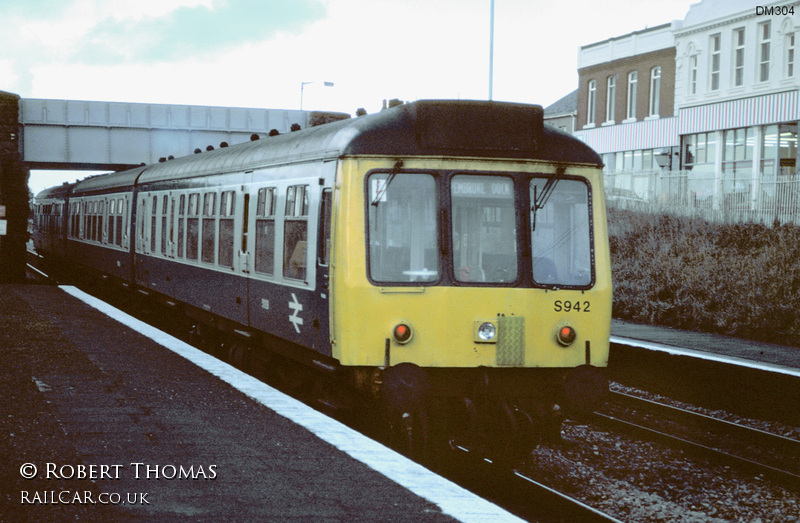 Class 108 DMU at Pembrey and Burry Port