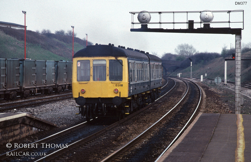 Class 108 DMU at Bristol Parkway