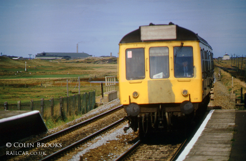 Class 108 DMU at Rhosneigr