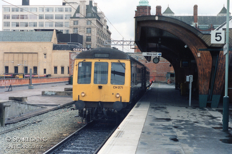 Class 108 DMU at Manchester Oxford Road