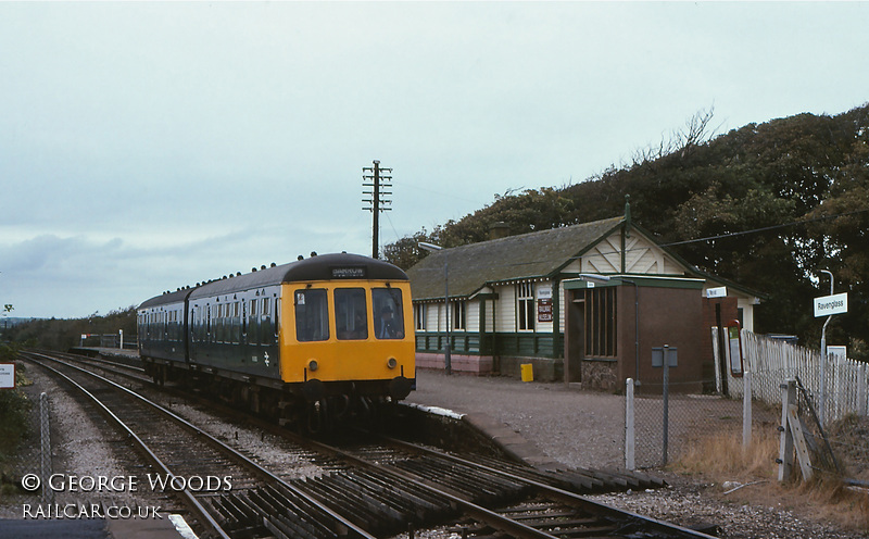 Class 108 DMU at Ravenglass