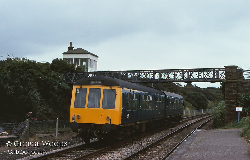 Class 108 DMU at Ravenglass