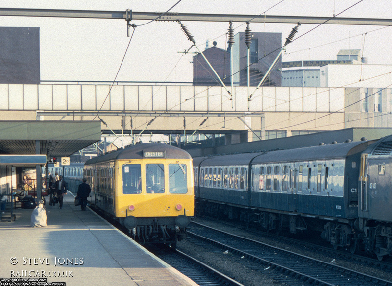 Class 108 DMU at Wolverhampton