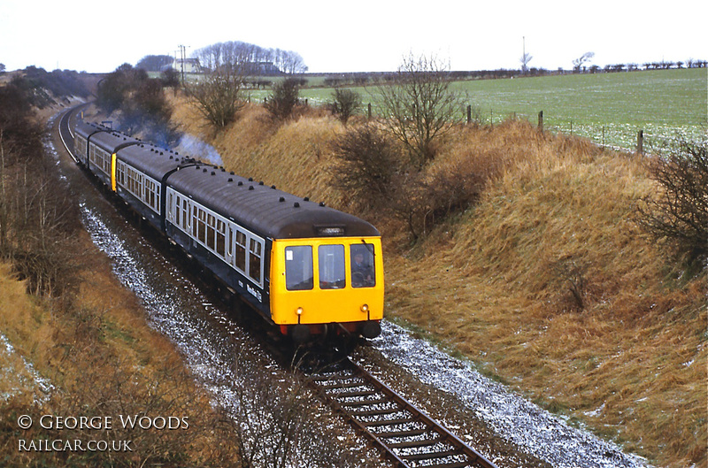 Class 108 DMU at near Filey