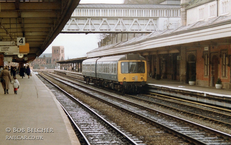 Class 108 DMU at Shrewsbury