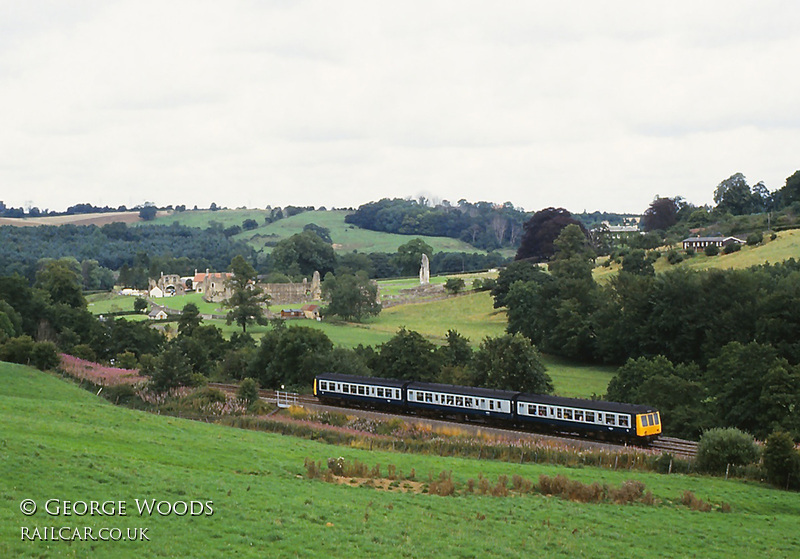 Class 108 DMU at Kirkham Abbey