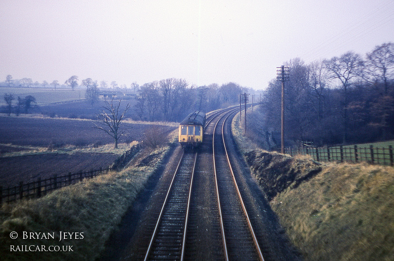 Class 108 DMU at Kinchley Lane