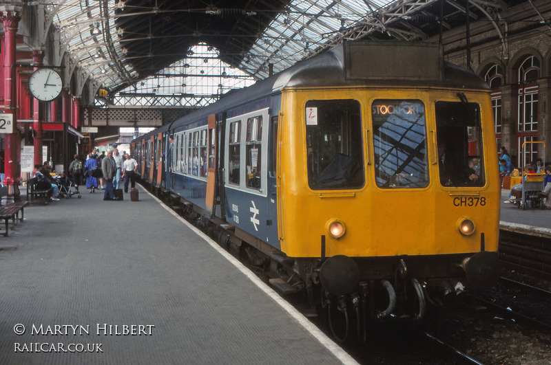 Class 108 DMU at Preston