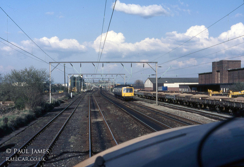 Class 108 DMU at Grest Green