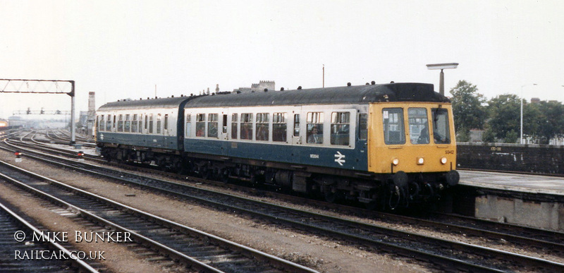 Class 108 DMU at Cardiff Central