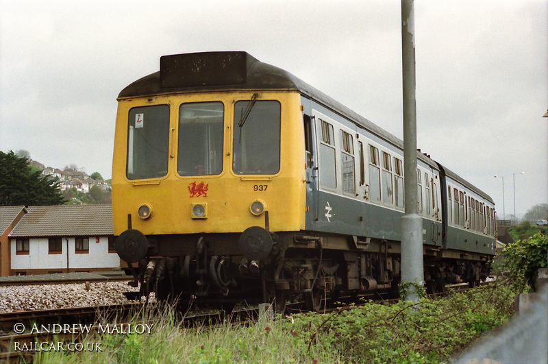 Class 108 DMU at Laira