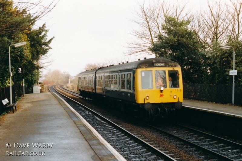 Class 108 DMU at Long Eaton