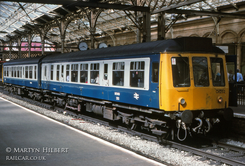 Class 108 DMU at Preston