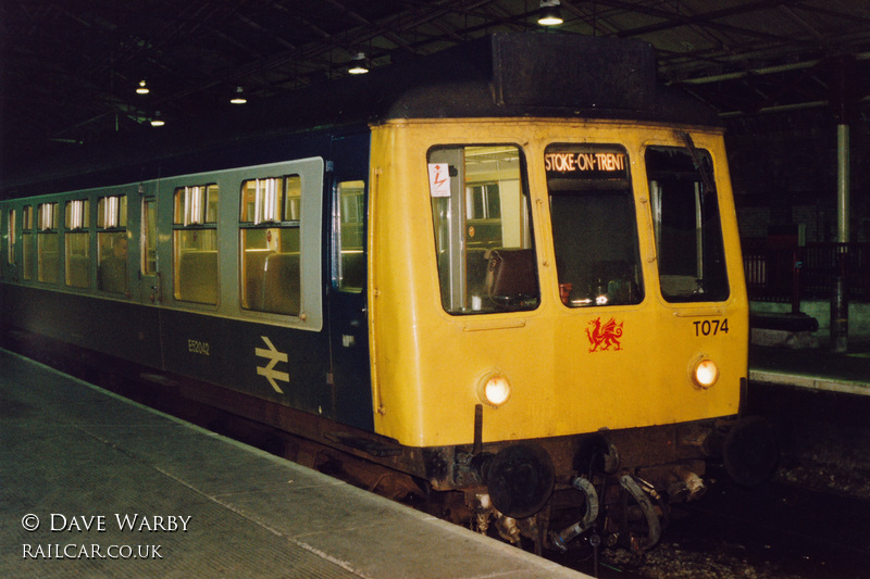 Class 108 DMU at Crewe