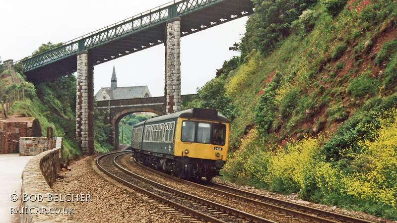 Class 108 DMU at Teignmouth