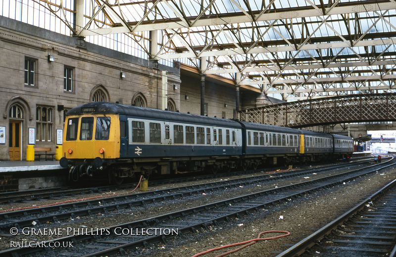 Class 108 DMU at Carlisle