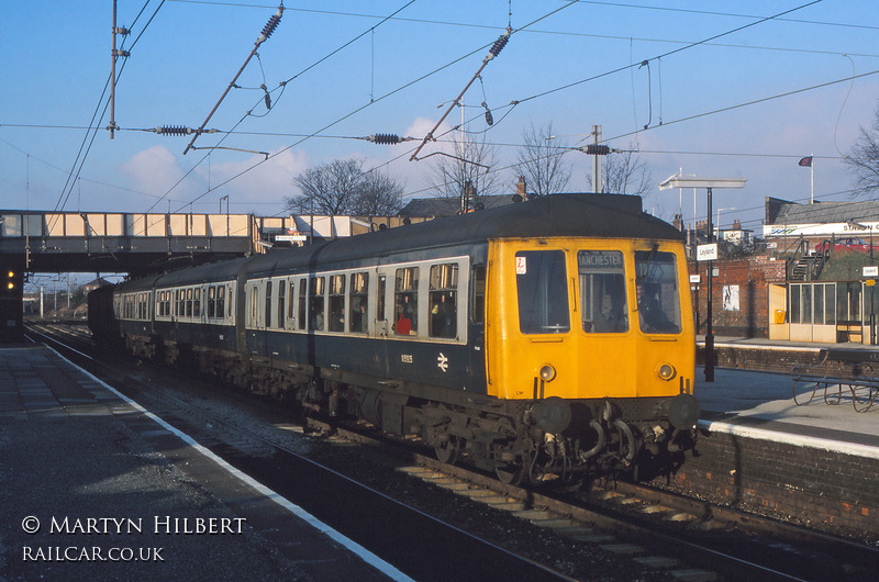 Class 108 DMU at Leyland