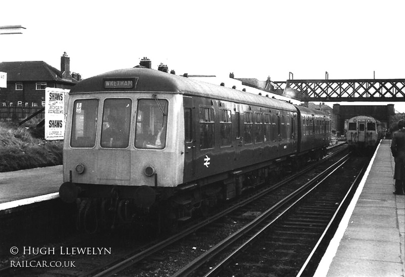 Class 108 DMU at Birkenhead North