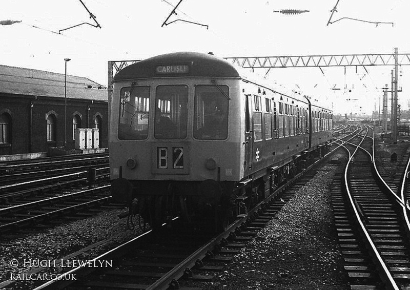 Class 108 DMU at Carlisle