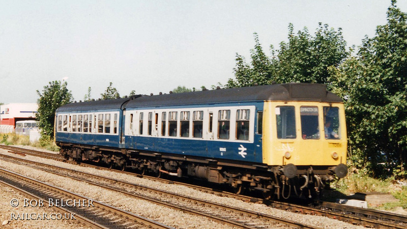 Class 108 DMU at Leamington Spa