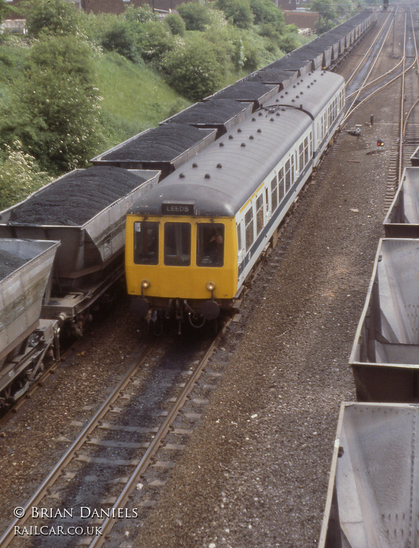 Class 108 DMU at Knottingley