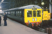 Class 109 DMU at Kings Cross