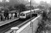 Class 109 DMU at Bayford