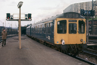 Class 110 DMU at Sheffield