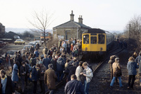 Class 110 DMU at Clayton West