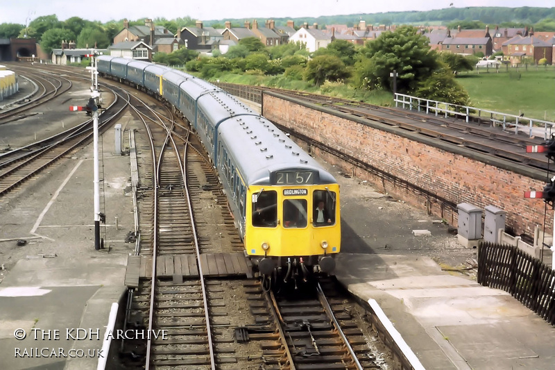 Class 110 DMU at Bridlington