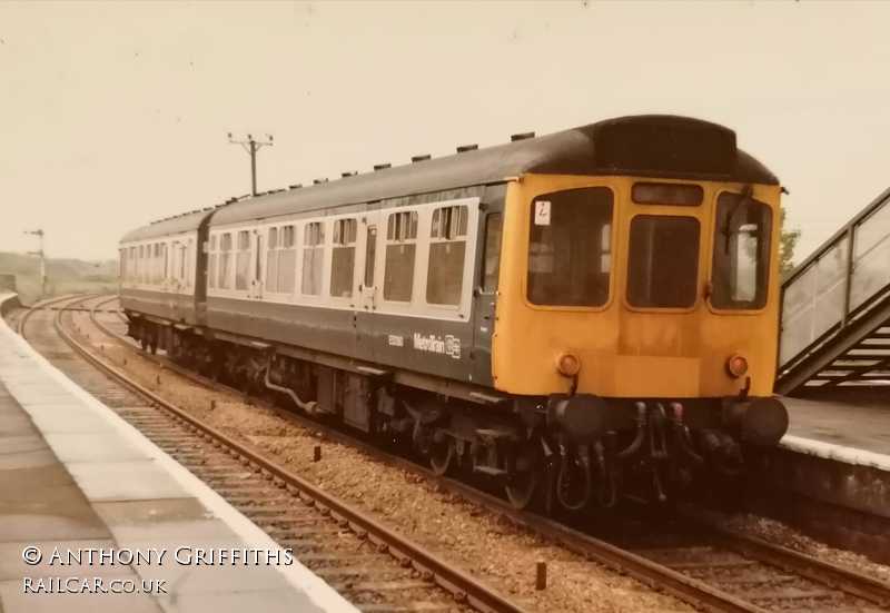 Class 110 DMU at Helsby