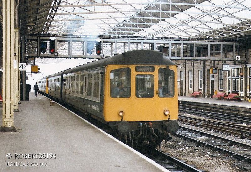 Class 110 DMU at Huddersfield