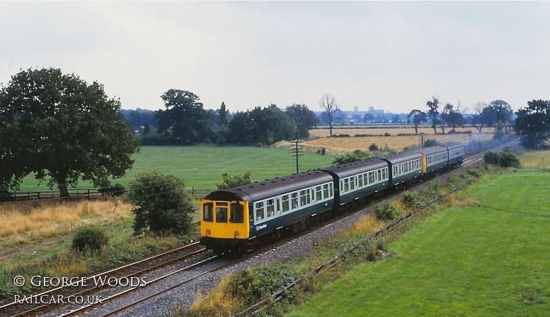 Class 110 DMU at Haxby