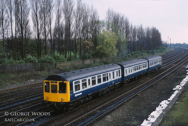 Class 110 DMU at York Holgate